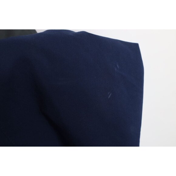 Nike Mens Size 3XL Color Block Swoosh Half Zip Pullover Jacket Navy Blue - Picture 7 of 15